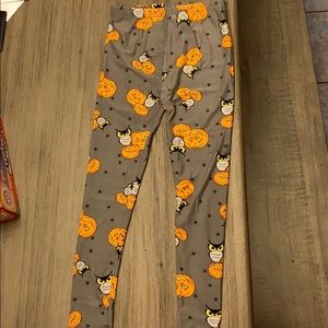 Girls Halloween leggings